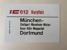 Zuglaufschild kurpfalz münche gebraucht kaufen  Coburg