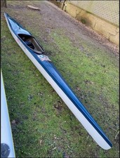 Kayak fibreglass blue for sale  HYTHE