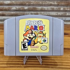Paper Mario (N64, 2001), Autêntico, Testado, Pinos Polidos, Retrô BOM!! comprar usado  Enviando para Brazil