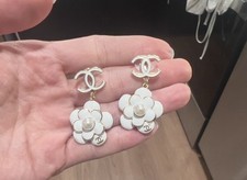 Chanel white enamel for sale  Redmond