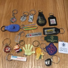Joblot random keyrings for sale  ROMFORD