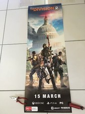 THE DIVISION 2 2018 RARO AUST ORIG DS OS TEASER PROMO PS4 PÔSTER DE JOGOS LONGOS comprar usado  Enviando para Brazil