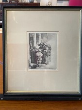 Rembrandt etching beggars for sale  LONDON
