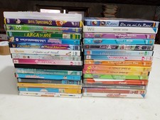 Blocco dvd cartoni usato  Gonnosfanadiga