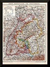 Baden hohenzollern württember gebraucht kaufen  Leipzig