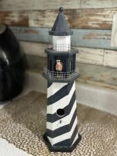 Wooden lighthouse birdhouse for sale  Guadalupe