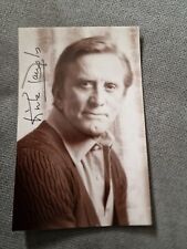 Kirk douglas autograph gebraucht kaufen  Munderkingen