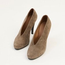 Hermes Khaki Zamszowe Florida Szpilki Czółenka na obcasie Rozmiar EU 36,5 / US 6,5 na sprzedaż  PL