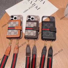 Nova Carteira de Couro Capa Flip Corda para iPhone 16 Pro Max, 15P/14/13/12/11/8P comprar usado Nova Carteira de Couro Capa Flip Corda para iPhone 16 Pro Max, 15P/14/13/12/11/8P comprar usado  Enviando para Brazil