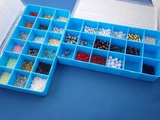 Boxes assorted beads. for sale  EXMOUTH