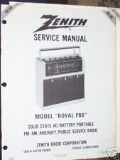Zenith royal f86 for sale  Roanoke