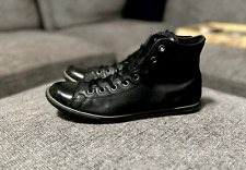 SUPER RARO CONVERSE CT ALL STAR SLIM HI CUERO NEGRO segunda mano  Embacar hacia Argentina