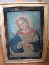 ölgemälde andachtsbild maria gebraucht kaufen  Deutschland