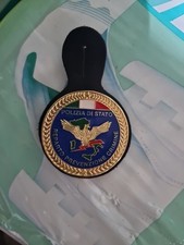 Placca polizia stato usato  Caluso