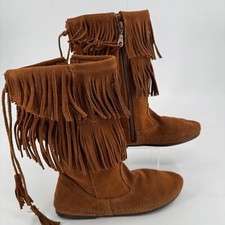 Minnetonka brown suede for sale  Appleton