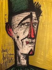 Bernard BUFFET Litografia Colorida Original "Jojo, o Palhaço" Assinada Mourlot 1967 comprar usado  Enviando para Brazil