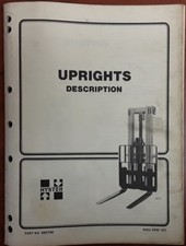 Hyster uprights description for sale  Cleveland