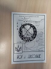 Cartolina commemorativa fronte usato  Casandrino