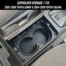 Porta-copos upgrade/correção para 2002-2006 Toyota Camry e 2004-2008 Toyota Solara comprar usado  Enviando para Brazil