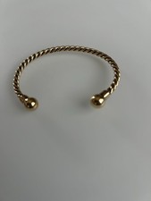 Gold torque bangle for sale  MILTON KEYNES