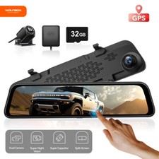 WOLFBOX G840S 4K câmera painel duplo frontal interna GPS carro DVR gravador câmera + 32GB comprar usado  Enviando para Brazil