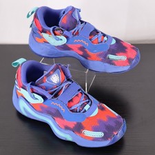 Adidas D.O.N. Tênis de basquete masculino tamanho 7 Sonic Ink vermelho solar edição #3 GZ5489 comprar usado  Enviando para Brazil