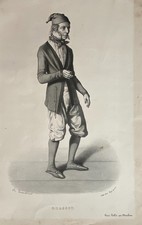 Gravure acteurs grassot d'occasion  Descartes