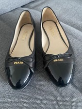 Prada ballerina schwarz gebraucht kaufen  Velbert