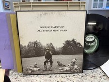 GEORGE HARRISON ALL THINGS MUST PASS   1970 APPLE RECORDS VG+ TO NM- LP comprar usado  Enviando para Brazil