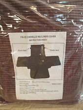Faux chenille recliner for sale  Corinth