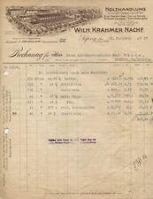 Rechnung 1927 holzhandlung gebraucht kaufen  Leipzig