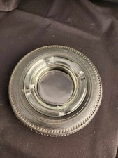Cinzeiro de roda de pneu vintage 1970 borracha e vidro Goodyear Super G8 comprar usado  Enviando para Brazil