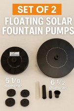 Floating solar fountain for sale  Colton