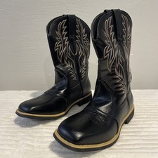 Black cowboy boots for sale  Lake Station