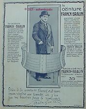 Franck brown advertisement d'occasion  Expédié en Belgium