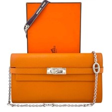 Hermes clemence orange for sale  Dallas