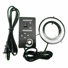 Microscópio estéreo ajustável fonte de luz anel 144LED quatro zonas comprar usado  Enviando para Brazil