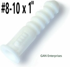 Ribbed plastic anchors for sale  Simi Valley