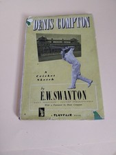 Denis compton cricket for sale  FILEY