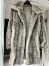 Genuine grey mink for sale  NEWPORT