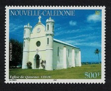 Nowa Kaledonia Qano Kościół Lifou 500f 2001 MNH SG#1241 MI#1247 na sprzedaż  Wysyłka do Poland