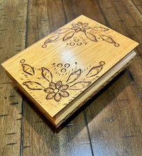 Vintage wooden jewelry for sale  Ramsey