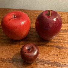 Set wood apples for sale  Freeport