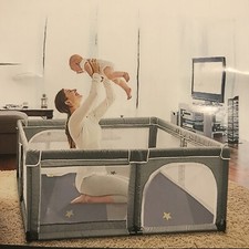 Cerca para brincar de bebê 50x50x27 polegadas jogo infantil cerca para crianças em casa cerca para brincar comprar usado  Enviando para Brazil