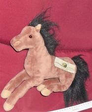 Peluche cavallo marrone usato  Italia