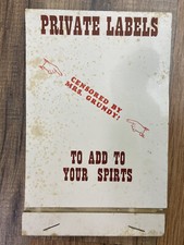 Vintage private labels for sale  Malvern
