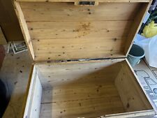 Large wooden ottoman for sale  CHESTER