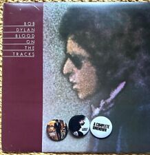 Bob Dylan Blood On The Tracks Vinyl With A complete Unknown promo badge set comprar usado  Enviando para Brazil