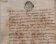 1760 testament ardèche d'occasion  Vesoul