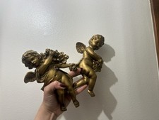 Vintage gold cherub for sale  Logan